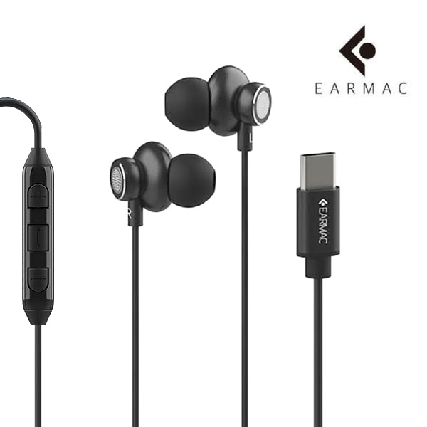 EARMAC 삼성 갤럭시 C타입 고음질 유선 이어폰